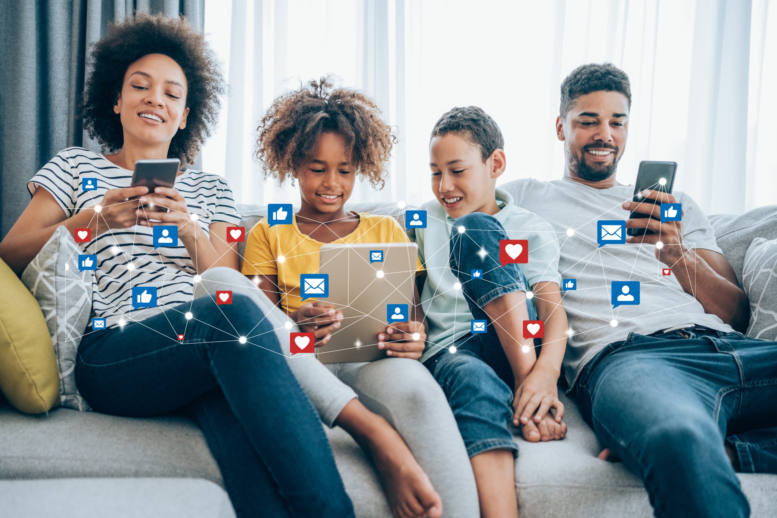 Staying connected.